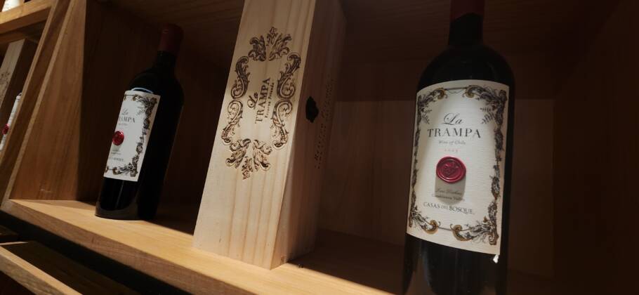 La Trampa,  rótulo ícone vinícola Casas del Bosque