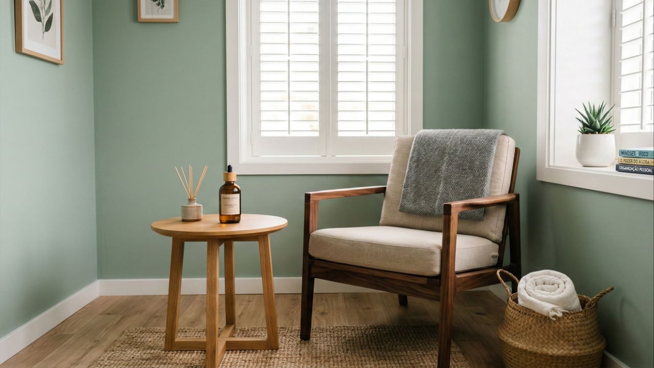 Ambiente tranquilo e organizado favorece a concentração para rituais e simpatias.