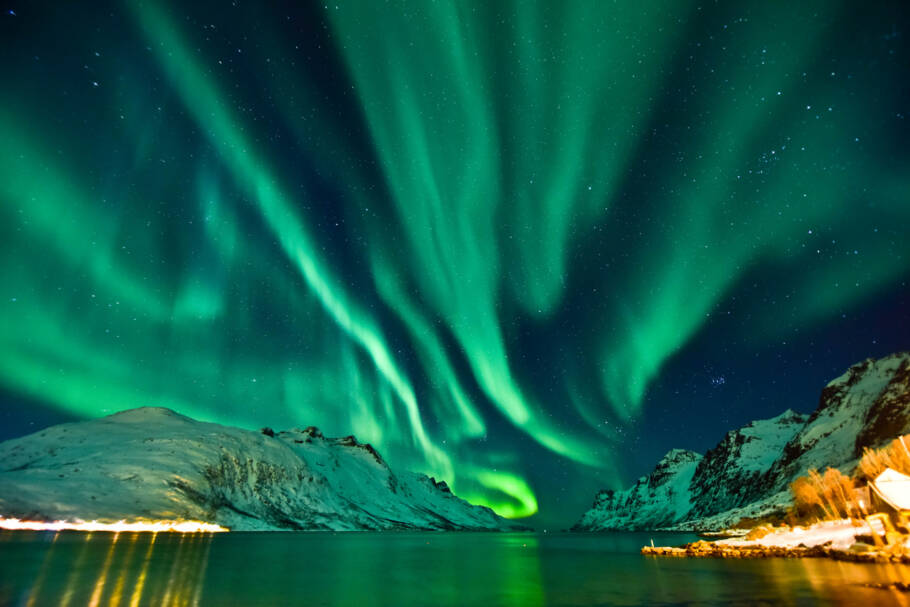 Tromso, na Noruega, é um dos melhores lugares do mundo para contemplar a aurora boreal