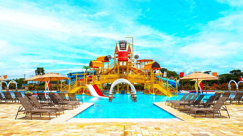 Área infantil do Barretos Country Thermas Park