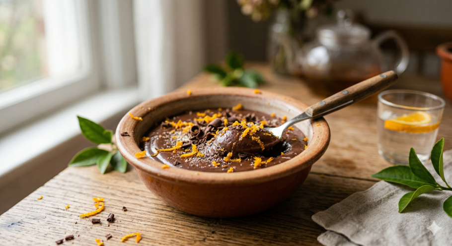 O brigadeiro de colher com toque de laranja prova que receitas simples podem ganhar um novo significado