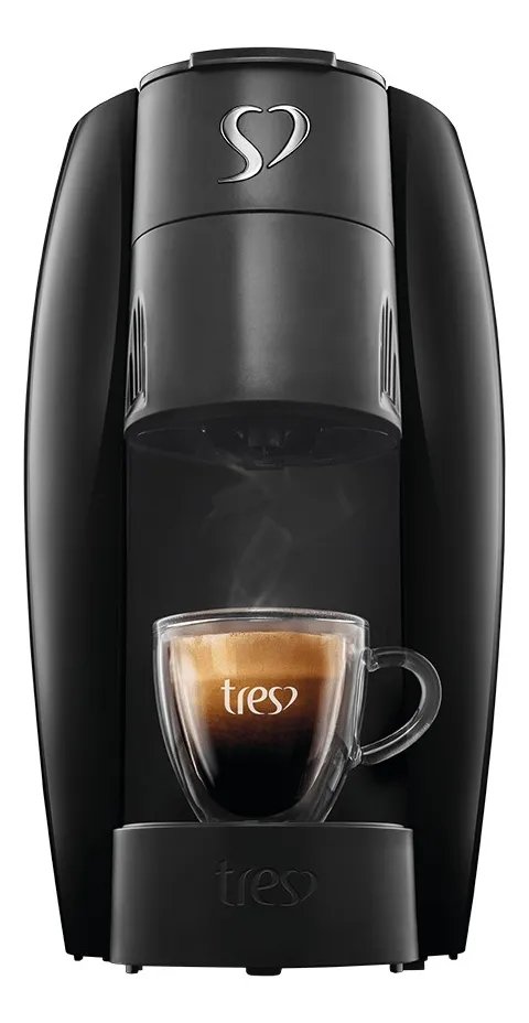 Cafeteira Espresso LOV Preto por R$345,78 (45% OFF)