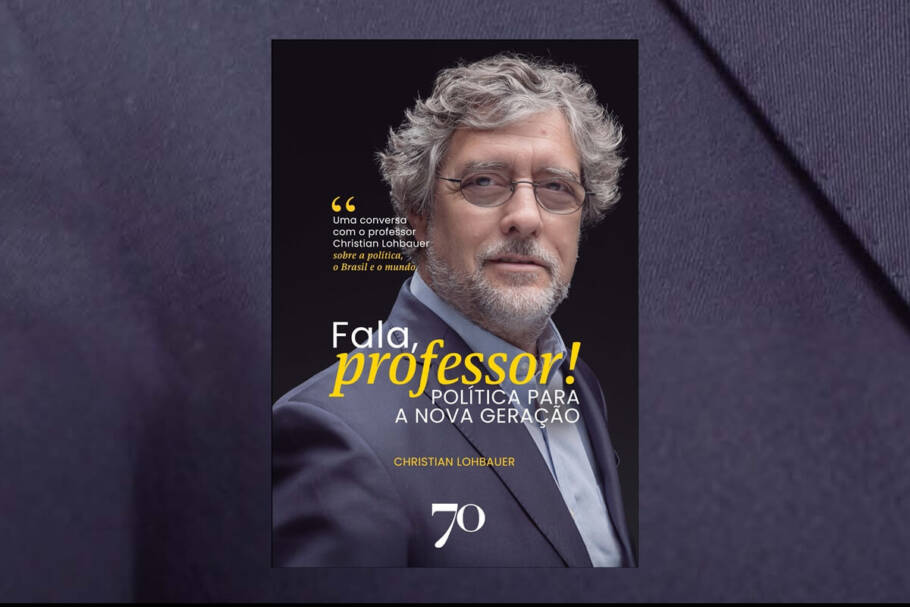 “Fala, professor! Política para a nova geração” é uma leitura que ajuda a entender o Brasil de forma simples e formar opinião com mais consciência (Imagem: Reprodução digital | Edições 70)