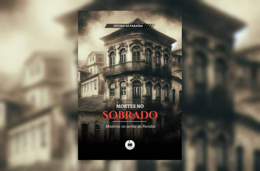 “Mortes no sobrado” entrega um suspense leve e envolvente com mistério, investigação e um toque de regionalismo (Imagem: Reprodução digital | Fonte de Papel Editora)