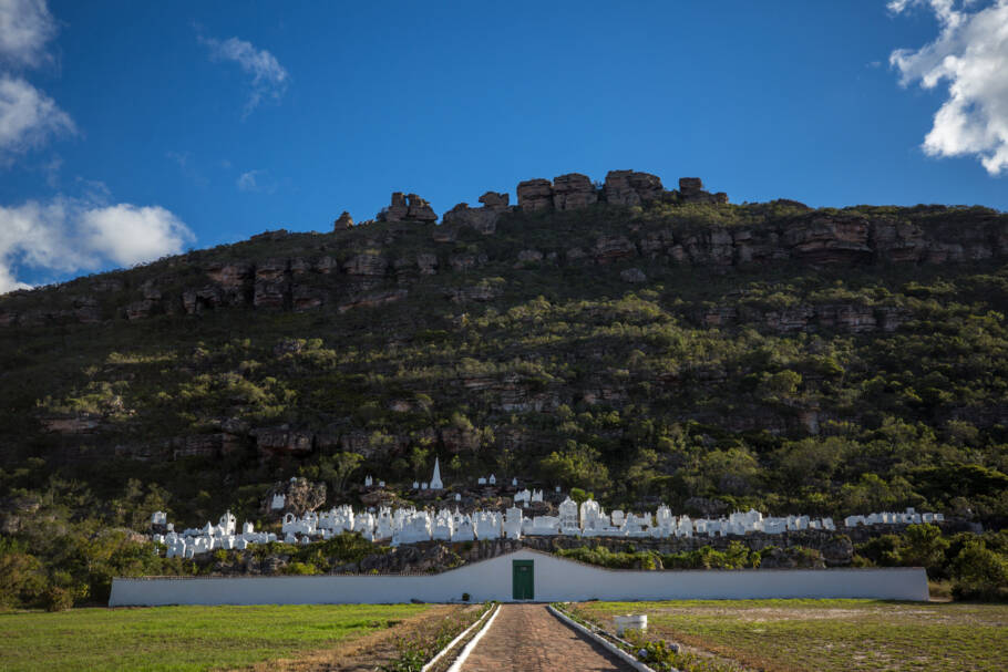 Cemitério Bizantino em Mucugê, na Chapada Diamantin