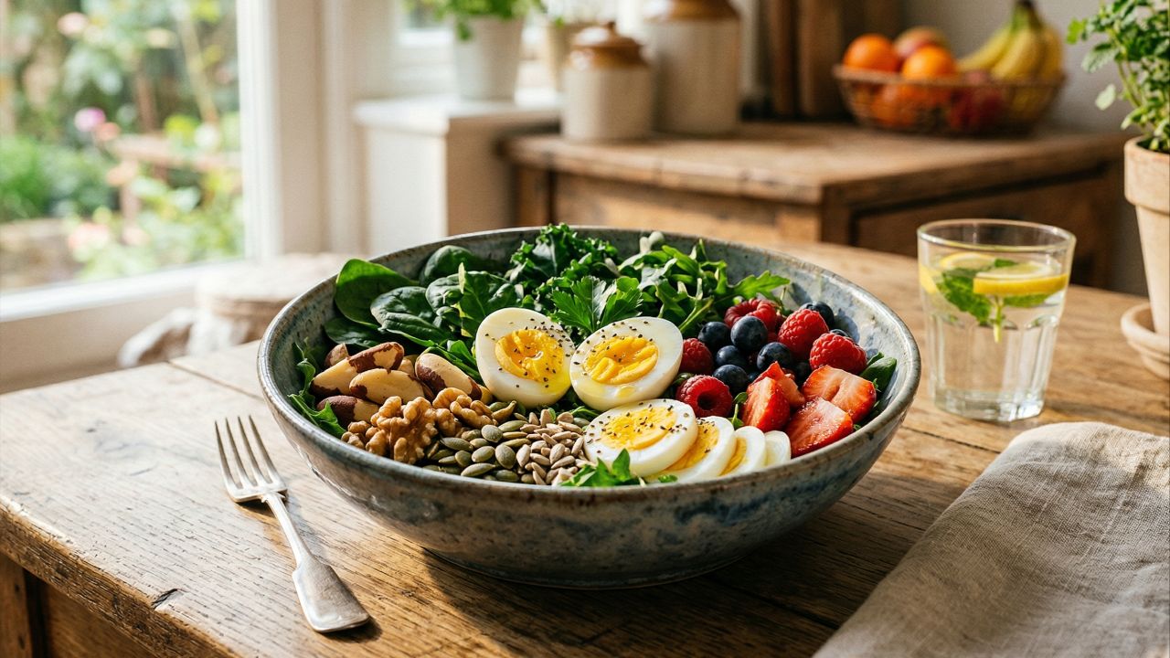 Unhas fortes e saudáveis dependem de uma nutrição equilibrada.