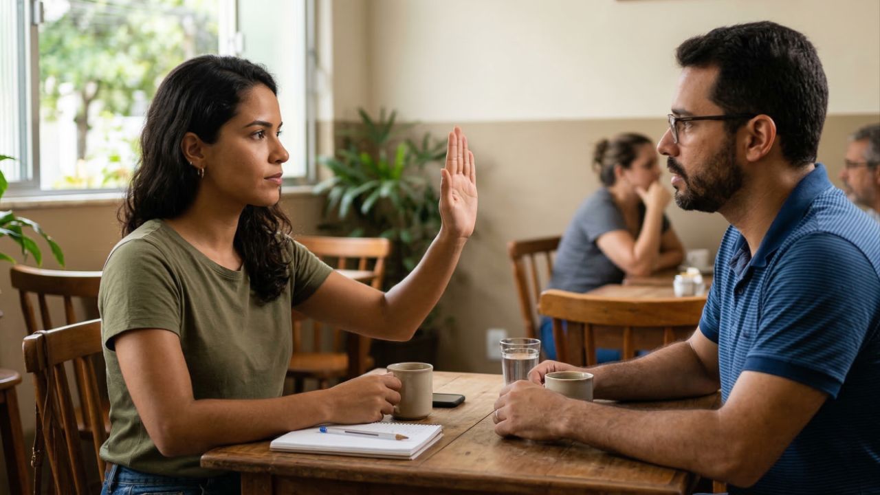 Comunicação assertiva e limites fortalecem o respeito mútuo.