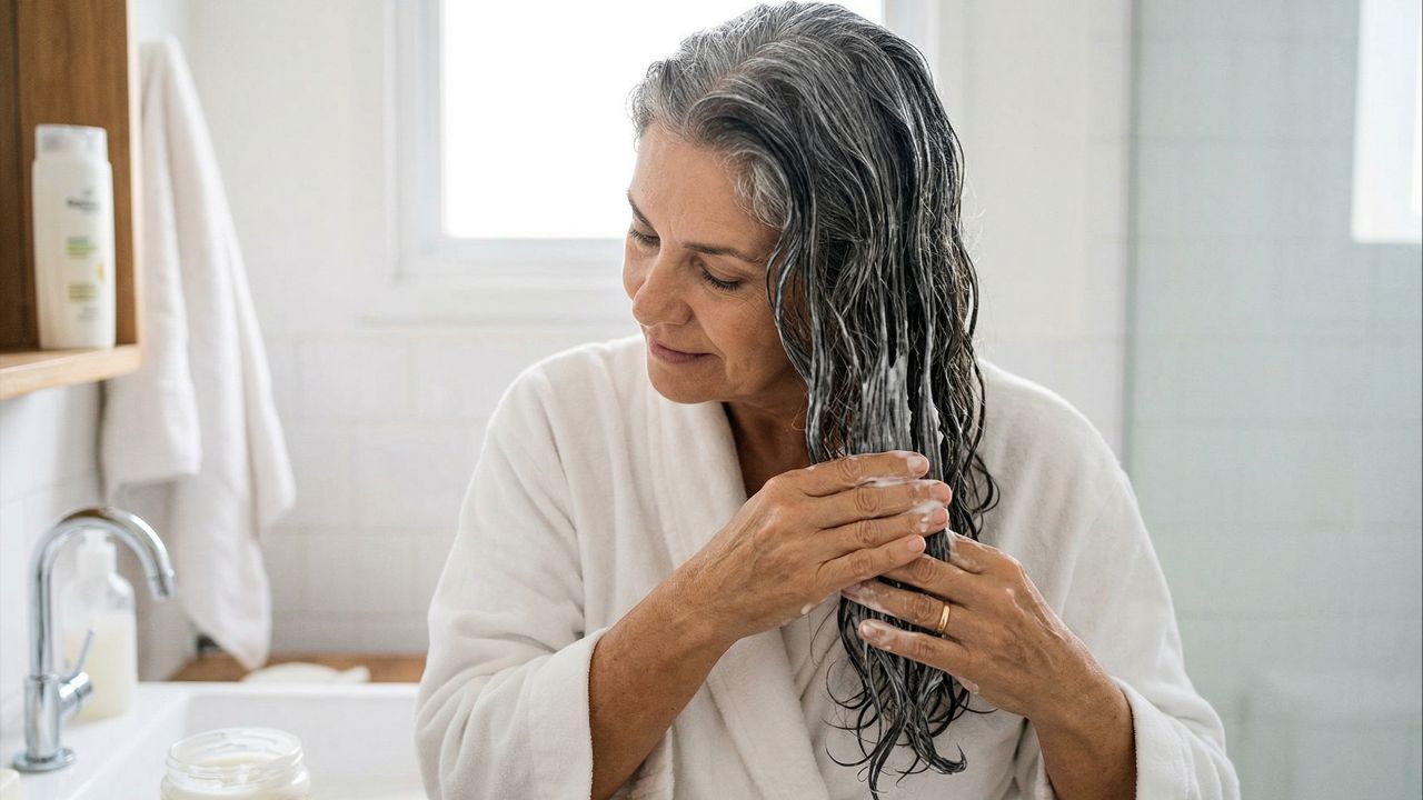 Teste a pele e aplique no comprimento para garantir fios macios e protegidos.