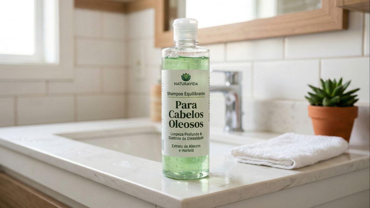 Ajustes na rotina e o uso de produtos leves equilibram a oleosidade capilar.