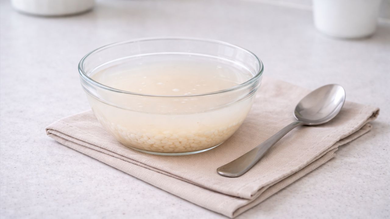 Água de arroz no rosto exige higiene rigorosa e uso imediato.