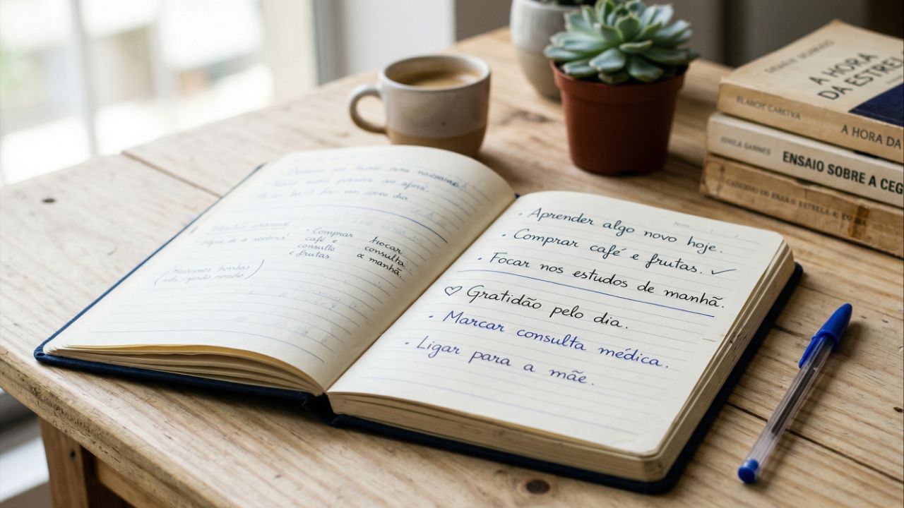 Afirmações personalizadas alinham o autocuidado à sua realidade.