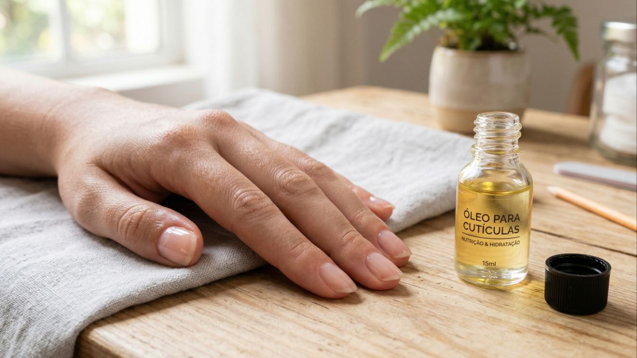 Hidrate e empurre as cutículas em vez de removê-las.