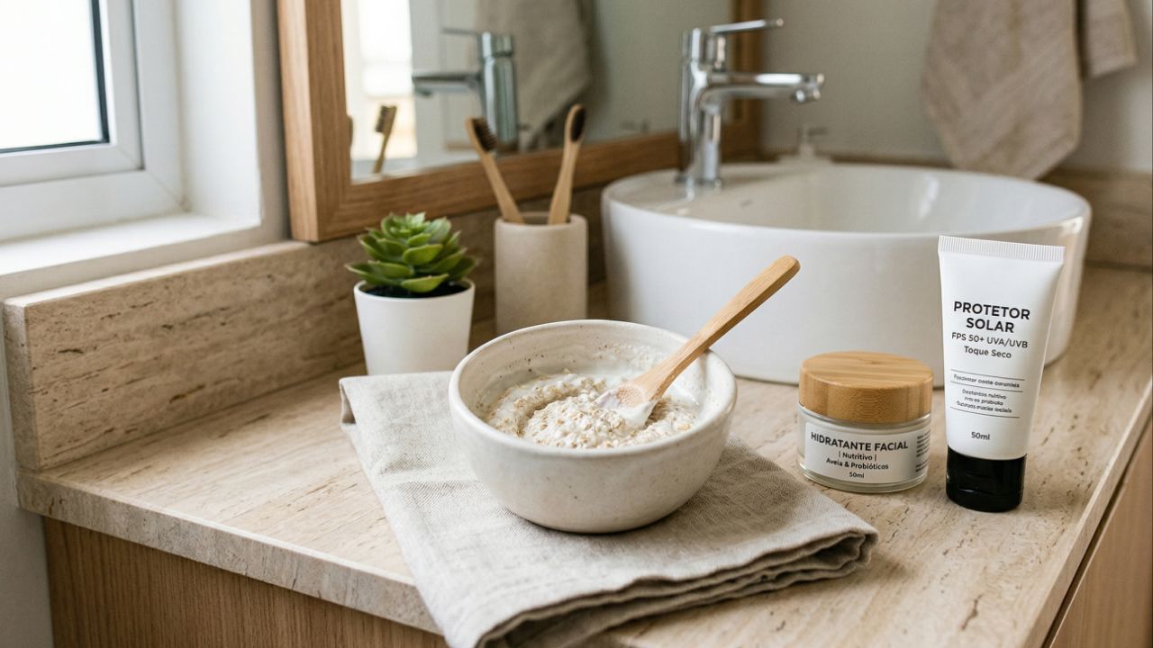 Use a máscara até duas vezes por semana, hidratando e protegendo a pele do sol após o uso.
