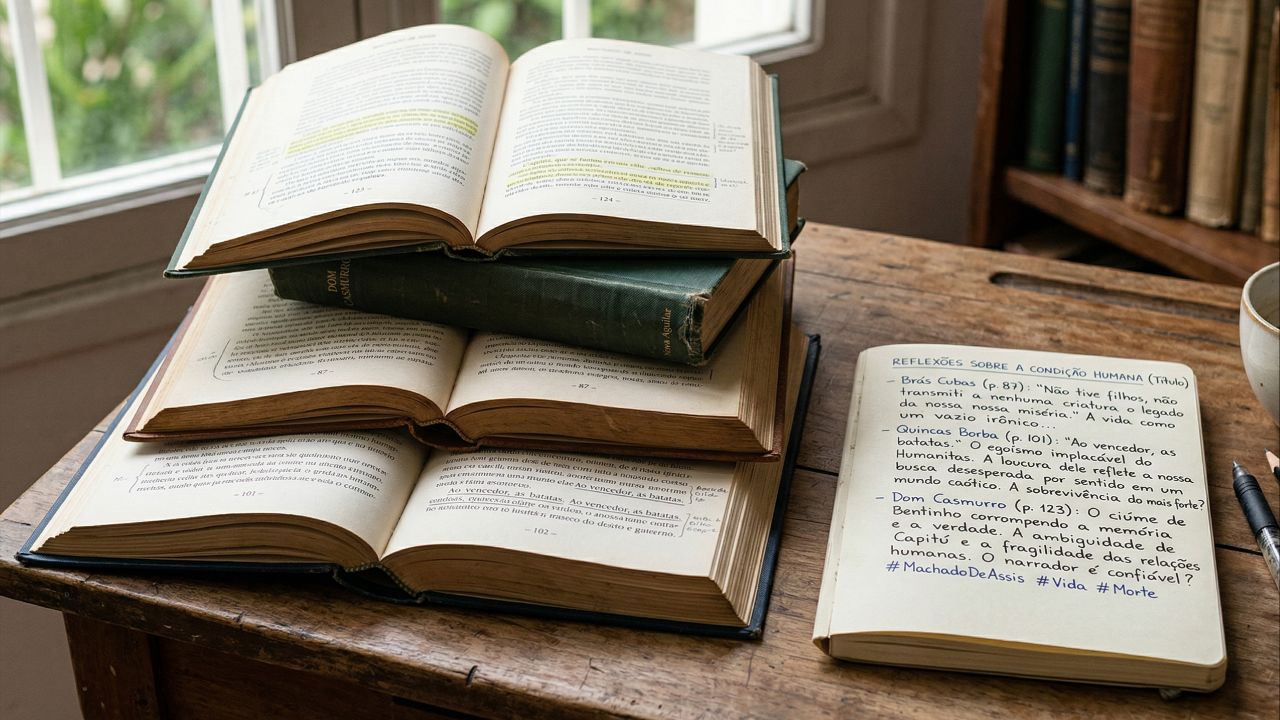 As frases de Machado de Assis funcionam como chaves para a alma humana.