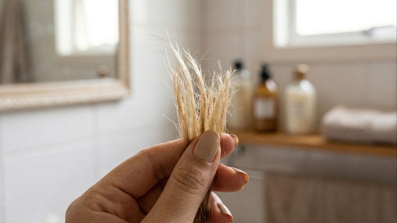 Espace as químicas e foque na reconstrução para manter o cabelo forte.