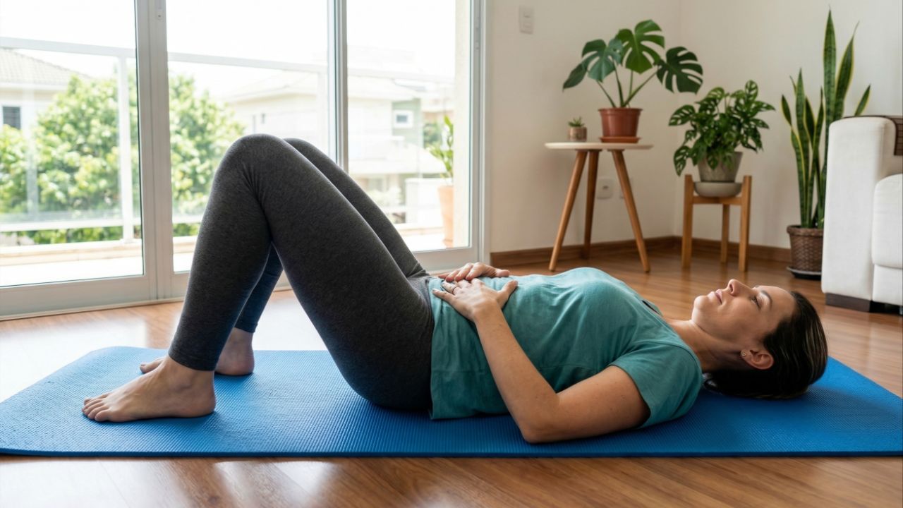 O treino lombar em casa fortalece o core e protege a coluna contra dores e lesões.