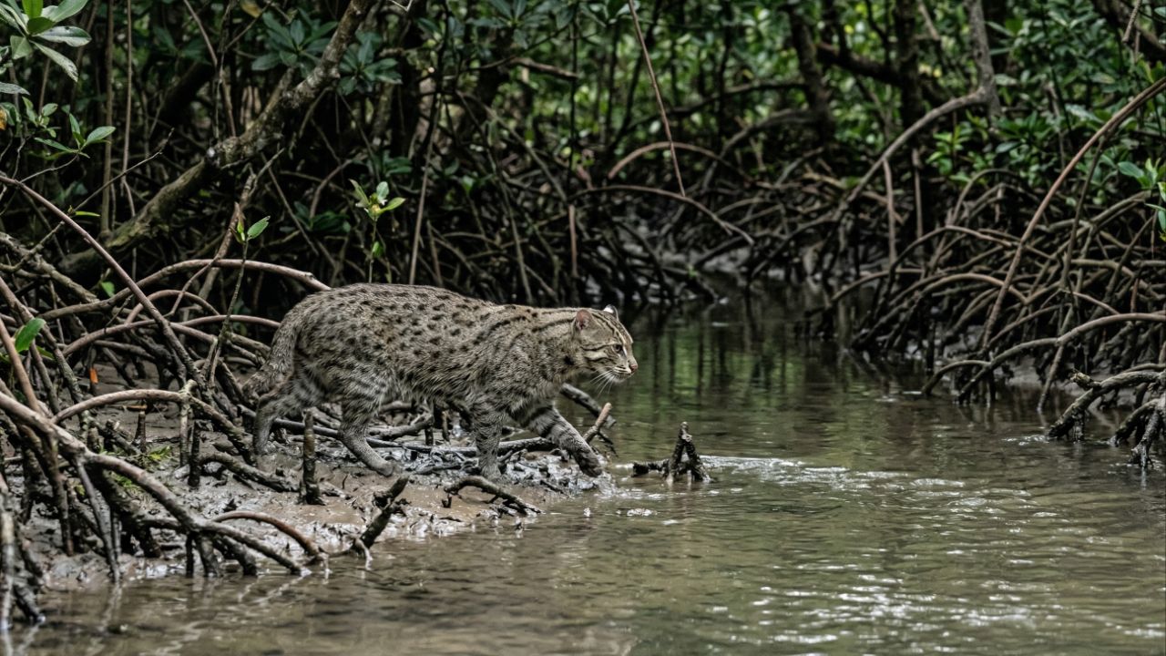 Ação coletiva e políticas protegem o gato-pescador.