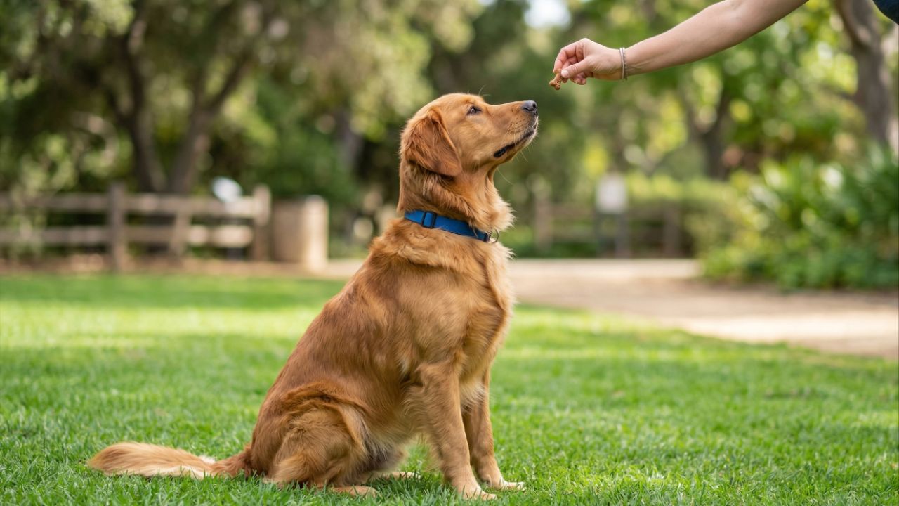 O reforço positivo motiva o cão e facilita o aprendizado saudável.