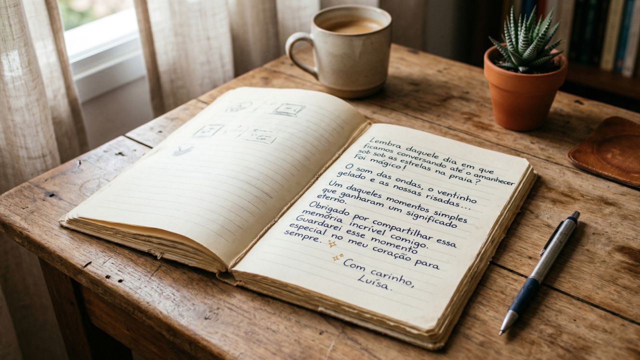 Mensagens personalizadas criam conexões reais através da atenção aos detalhes.