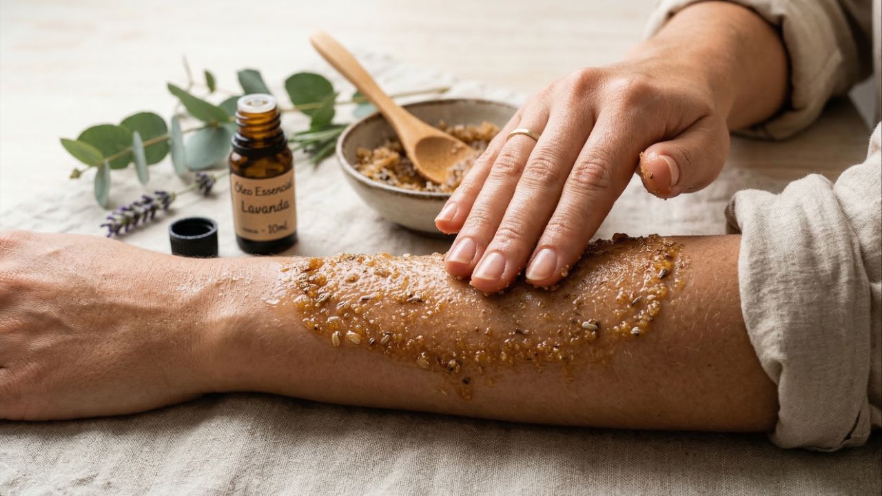 Óleos essenciais e rotina saudável elevam o autocuidado.