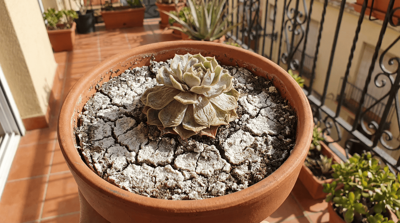 Muitas vezes confundimos a cristalização de minerais com o desenvolvimento de colônias fúngicas que atacam as raízes e a base do caule