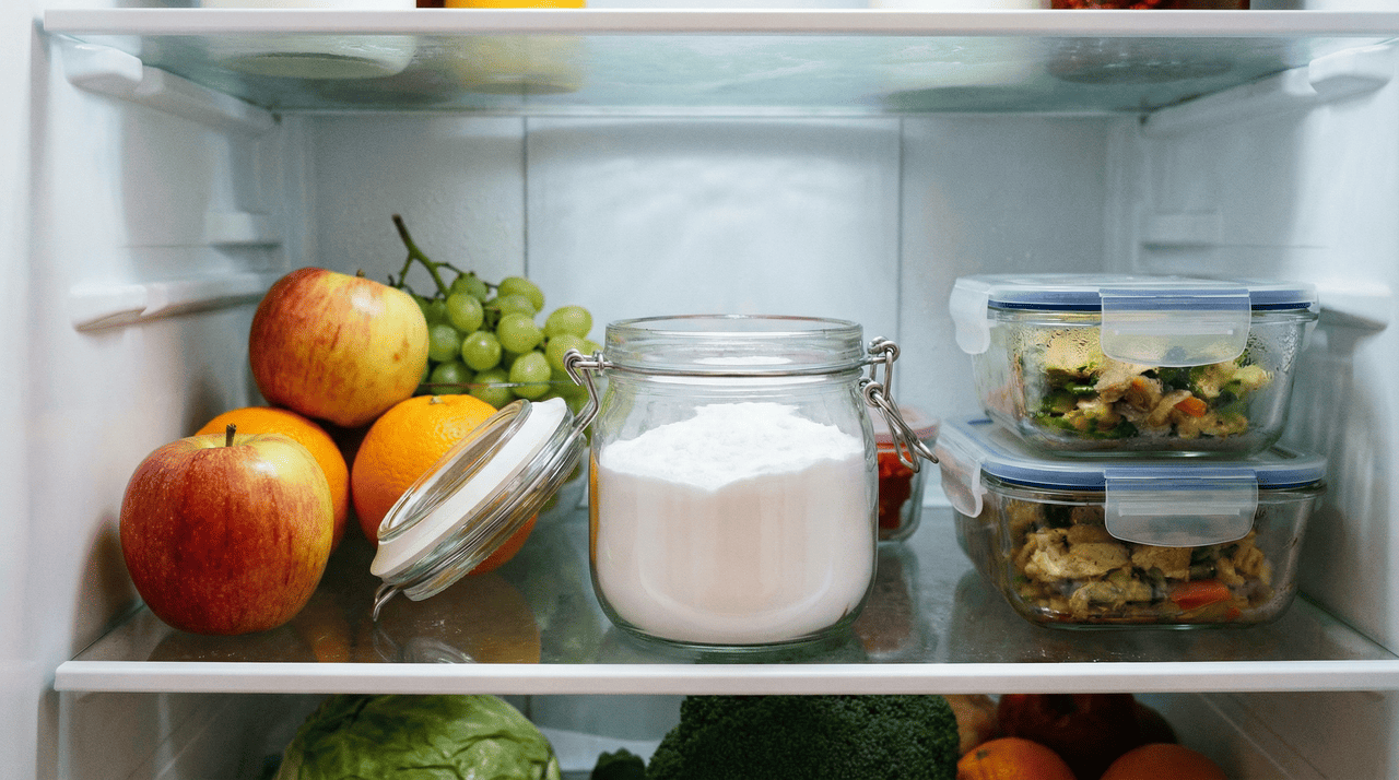 O bicarbonato de sódio é uma substância anfotérica, o que significa que reage quimicamente tanto com compostos ácidos quanto com compostos básicos