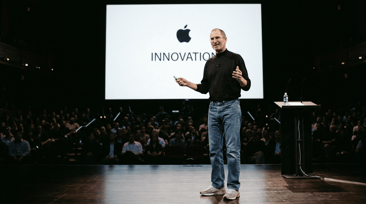 Steve Jobs, o inventor do iPhone: “A única maneira de fazer um excelente trabalho é amar o que você faz”