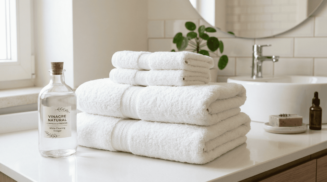 O acúmulo de resíduos químicos é o principal vilão da textura agradável que se espera de um item de banho recém-comprado.