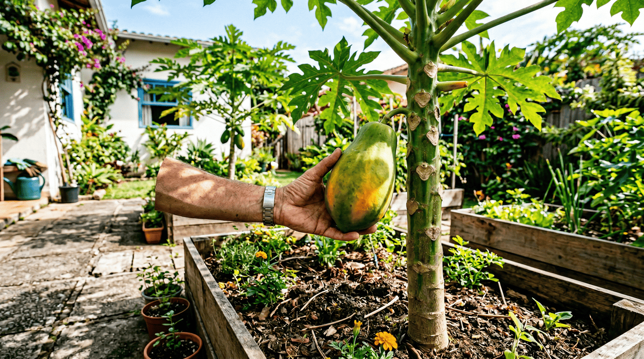 O mamoeiro responde de forma muito direta às condições de plantio