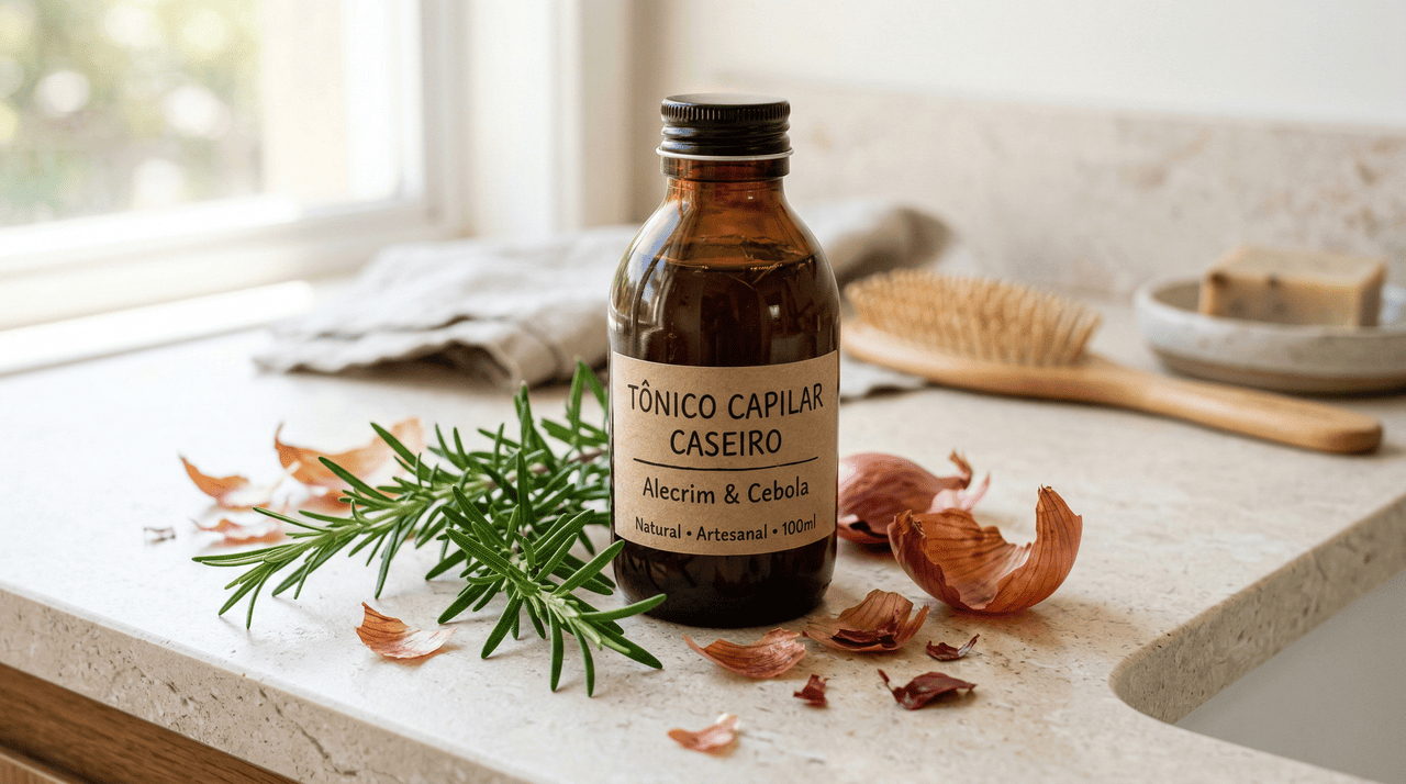 O preparo do tônico é simples, rápido e usa ingredientes acessíveis em qualquer feira ou mercado.