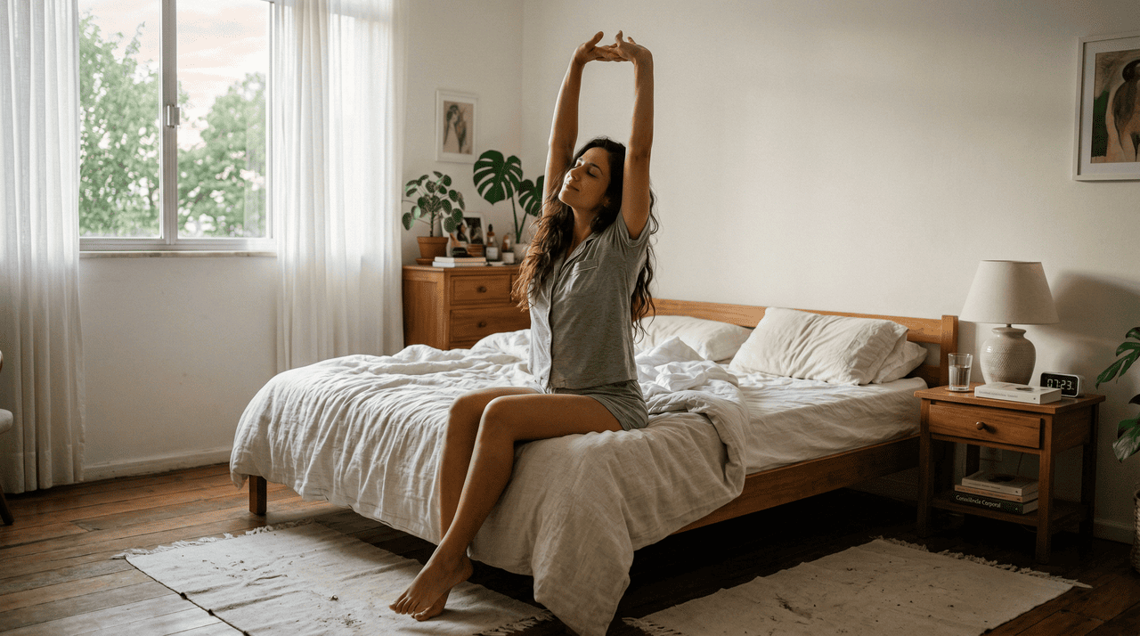 A maioria das pessoas se espreguiça em dois ou três segundos e já levanta