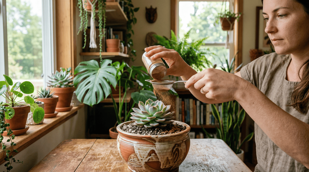 O uso do pó de Cinnamomum na jardinagem doméstica vai muito além do aroma agradável que perfuma a cozinha, sendo um recurso poderoso contra patógenos
