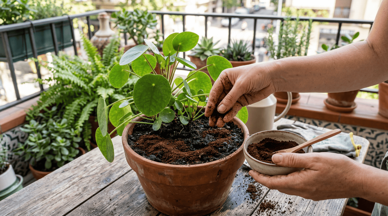 Quando usada corretamente, a borra de café funciona como um condicionador de solo