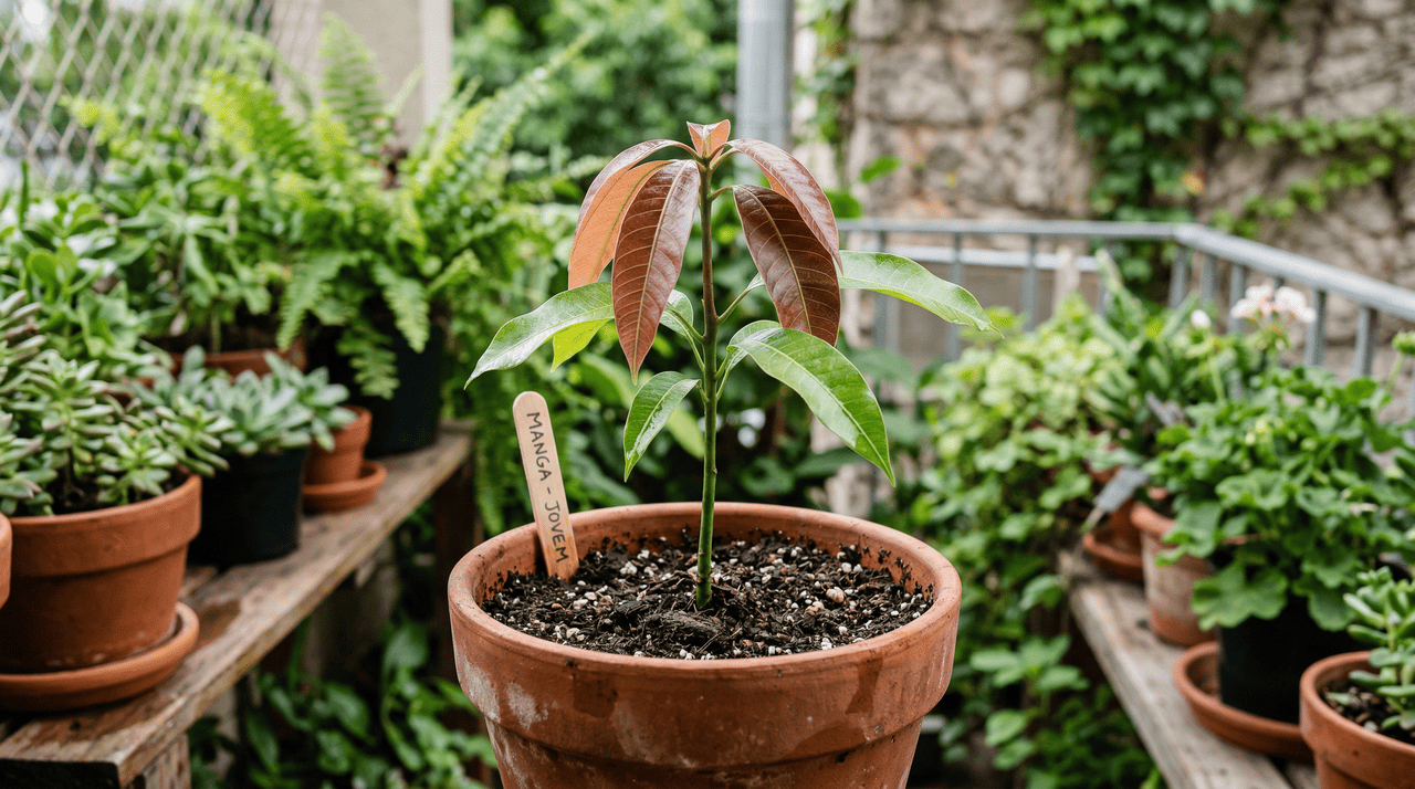 Depois de extraída do caroço, a semente precisa de umidade constante para iniciar o processo de brotação