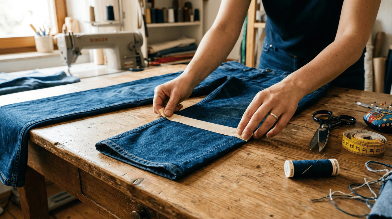 Quando se trata de ajustar o comprimento de uma calça, qualquer milímetro de diferença se torna visível ao caminhar ou ao usar calçados variados