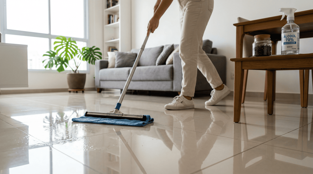 A eficácia do álcool 70 está na sua capacidade de desinfecção profunda e evaporação acelerada