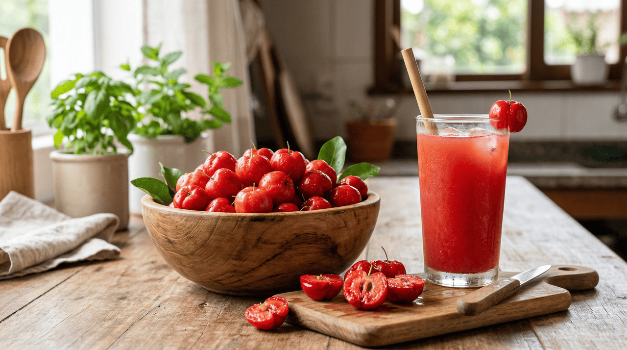 A ação clareadora ocorre porque os compostos presentes no fruto inibem a produção excessiva de melanina em áreas lesionadas pelo sol ou por processos inflamatórios