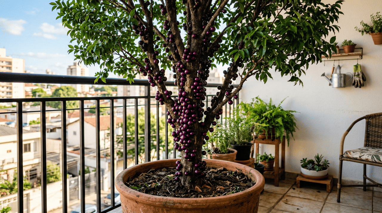 O material do vaso pode ser plástico, fibra de vidro ou cimento