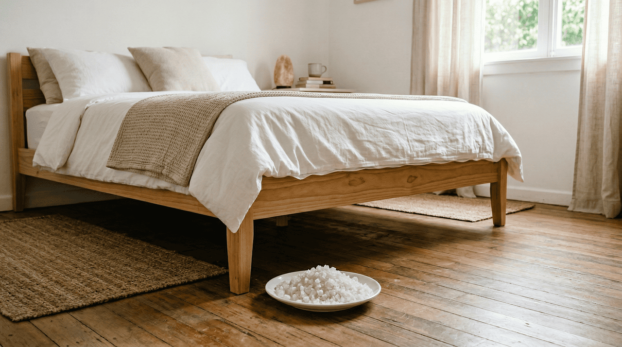 Segundo a tradição, o quarto é o cômodo onde passamos mais horas seguidas e onde o corpo está mais vulnerável, durante o sono