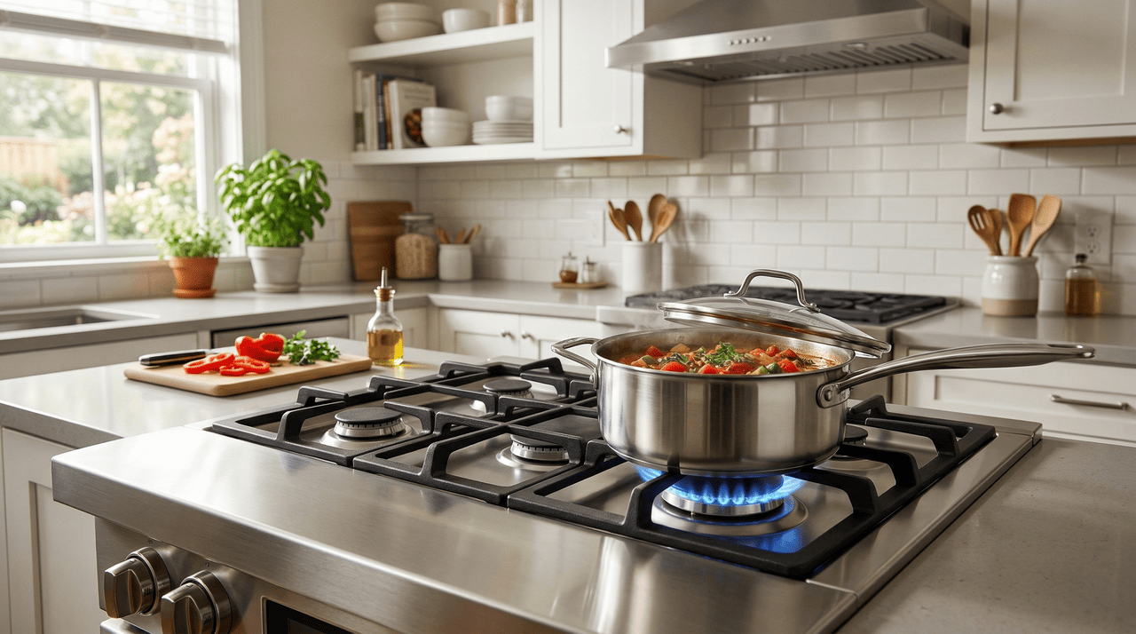 O equipamento onde o fogo transforma o alimento em nutrição é considerado por muitos o verdadeiro motor energético de uma residência bem cuidada e próspera