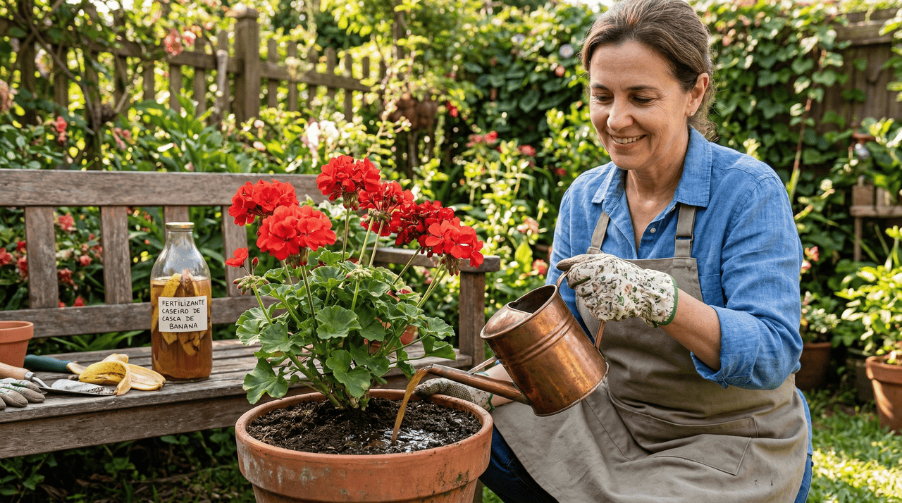 O mel entra nessa receita como um ingrediente complementar que potencializa os efeitos do fertilizante natural