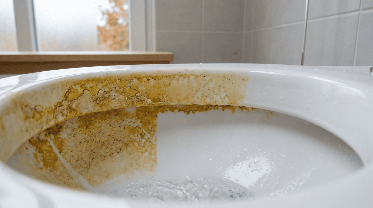 "Seu vaso sanitário não é encardido, ele apenas criou uma camada de calcário": este é o truque para salvar seu vaso que nunca fica branco