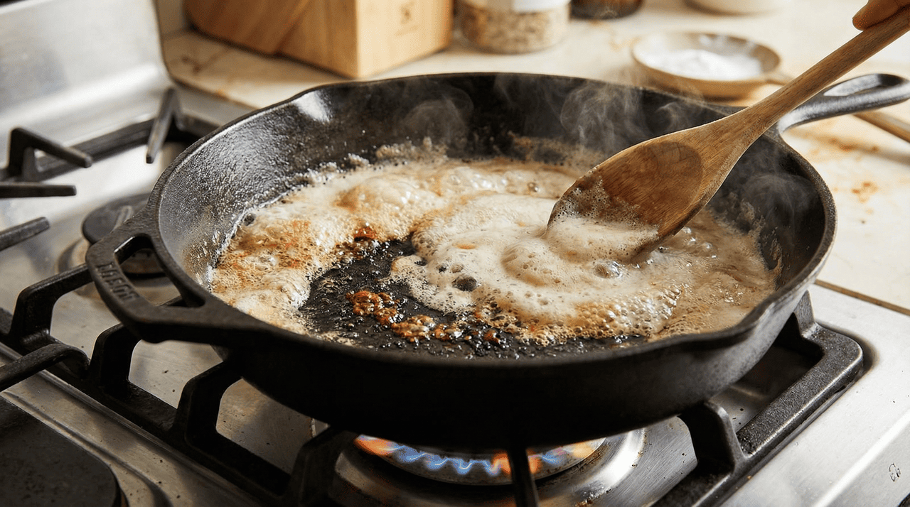 Para crostas mais resistentes e gordura acumulada ao longo de meses, a combinação de vinagre branco com bicarbonato de sódio é a resposta mais rápida e eficaz.