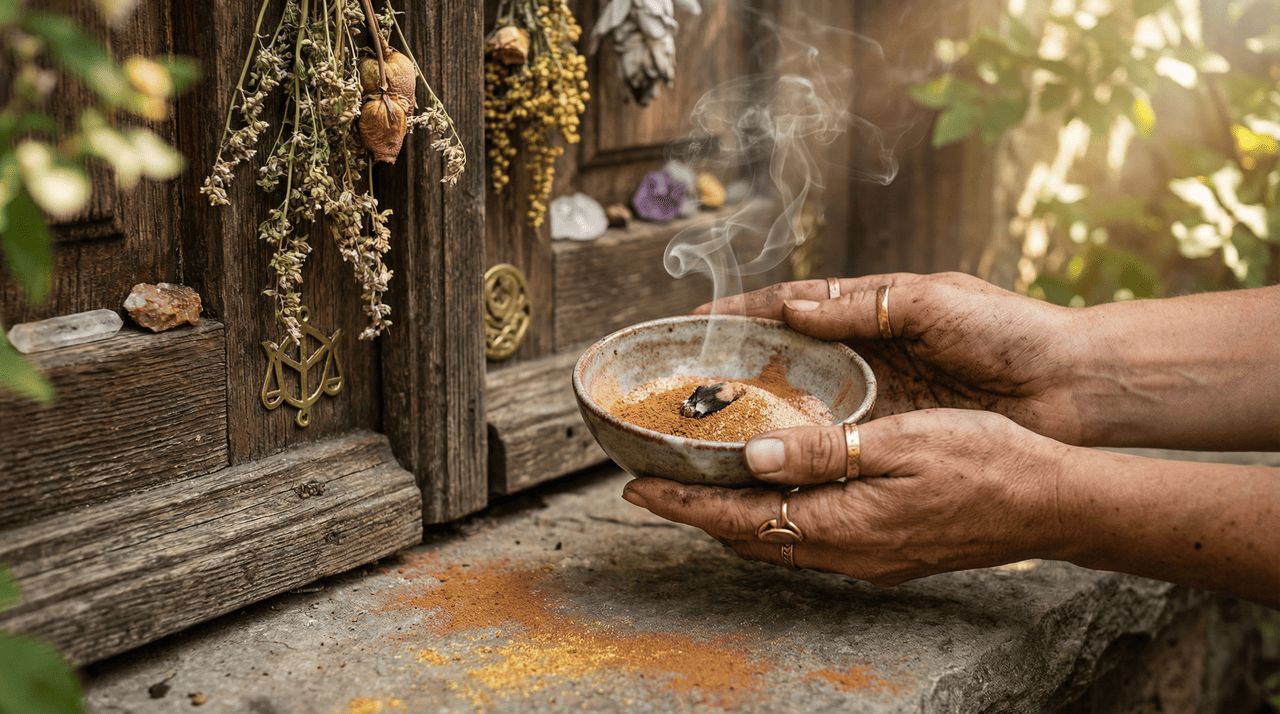 A união da especiaria com o adoçante natural cria uma sinergia vibracional única que os místicos utilizam há gerações para fortalecer as intenções de crescimento