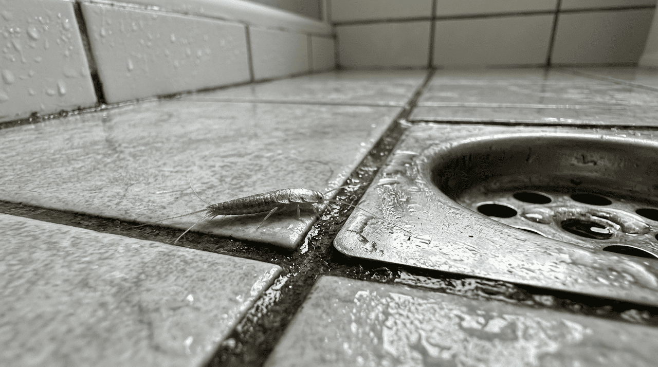 É comum confundir a traça-prateada com outros insetos domésticos, e uma identificação errada atrasa o tratamento correto