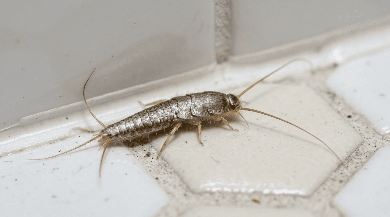 É comum confundir a traça-prateada com outros insetos domésticos, e uma identificação errada atrasa o tratamento correto