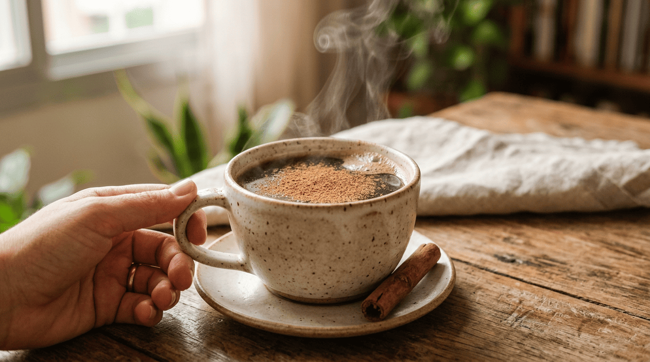 A canela contém compostos bioativos, especialmente o cinamaldeído, que melhoram a sensibilidade do organismo à insulina