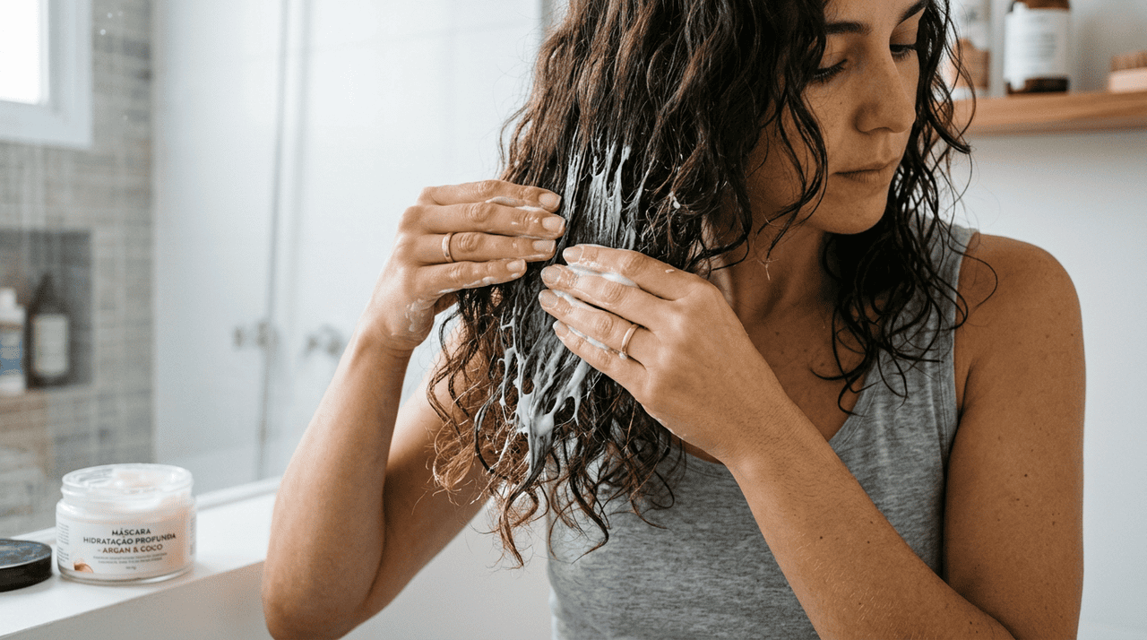 A desidratação afeta diretamente a estrutura do fio, alterando cutículas e córtex