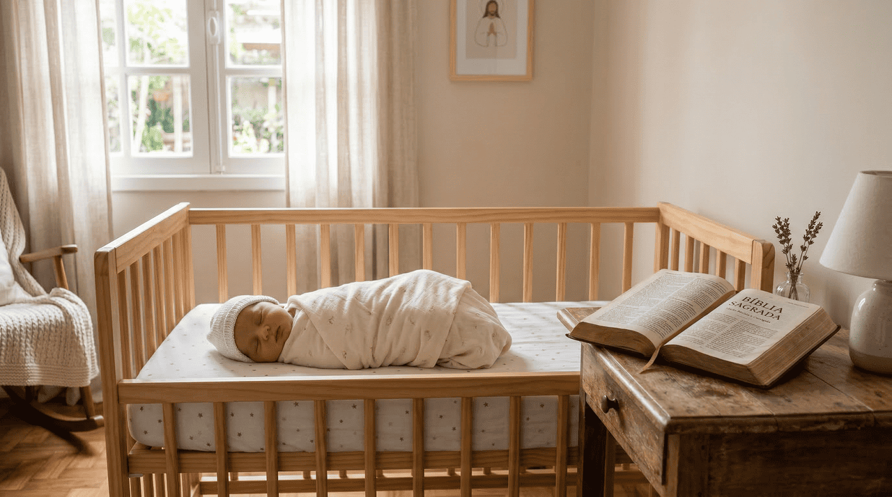 Optar por nomes com raízes bíblicas permite que o recém-nascido cresça conectado a histórias de muita coragem e propósito divino desde os seus primeiros dias.