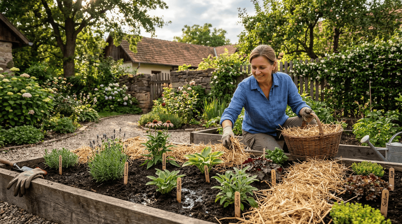 O solo ainda retém o calor acumulado do verão, o que facilita imensamente o estabelecimento das raízes antes que o frio chegue de forma definitiva
